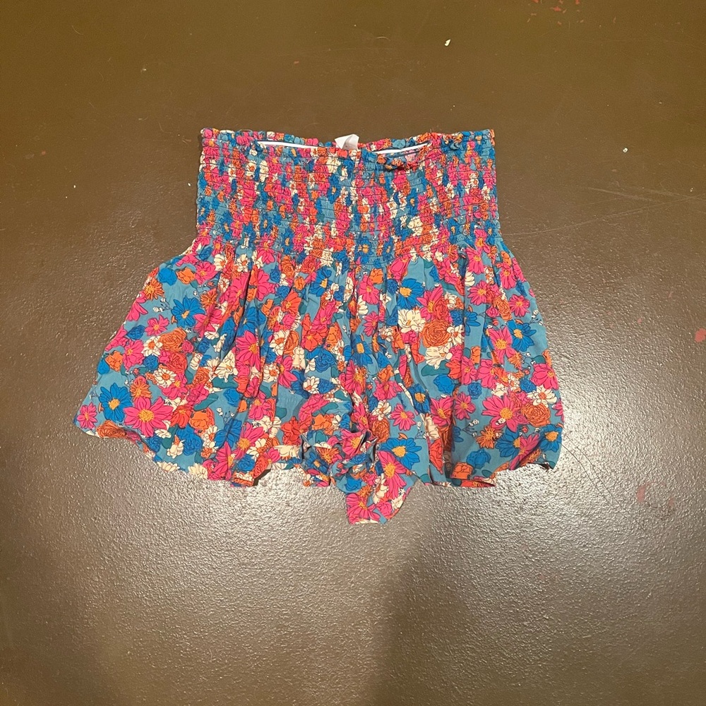 NATURAL LIFE High Waist Floral Daisy Skort